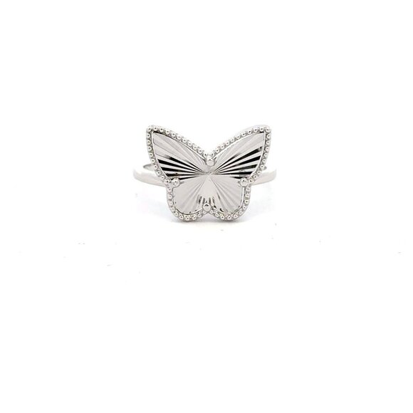 Unbranded Jewelry - 925 Sterling Silver Ring Size 5 Butterfly